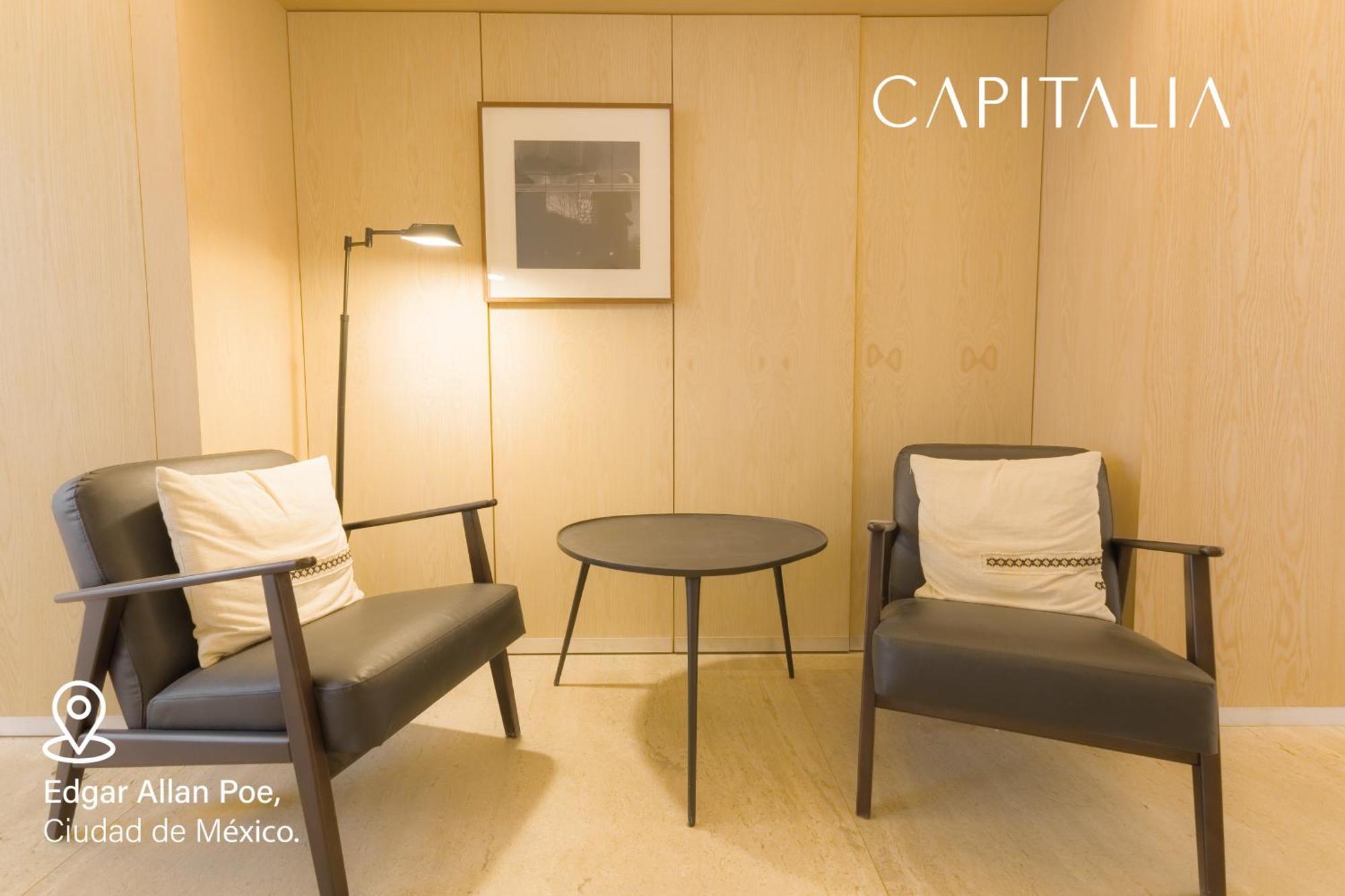 Capitalia - Luxury Apartments - Edgar Allan Poe Mexico City Ngoại thất bức ảnh